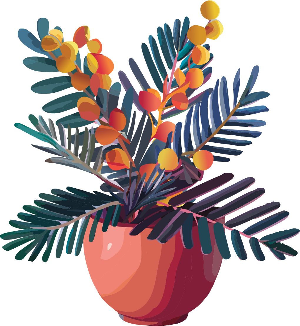 Mimosa plant avatar